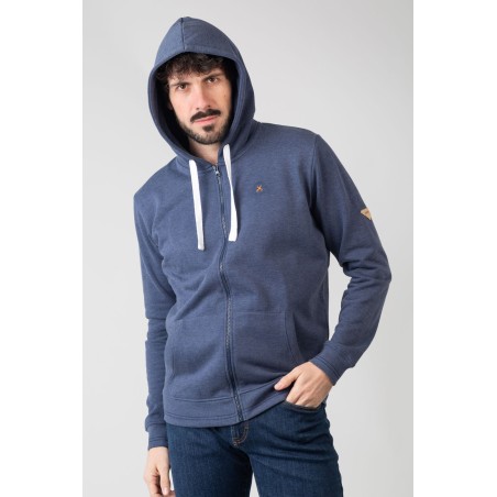 SUDADERA  ABIERTA CON CAPUCHA