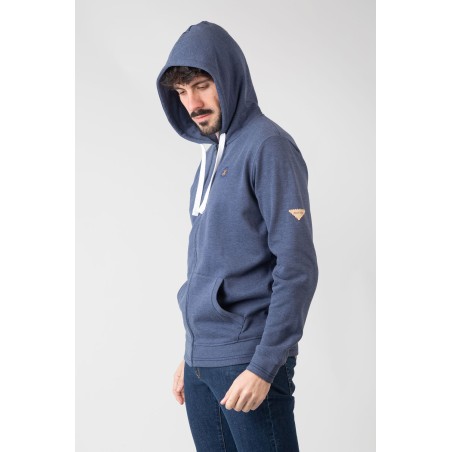 SUDADERA  ABIERTA CON CAPUCHA