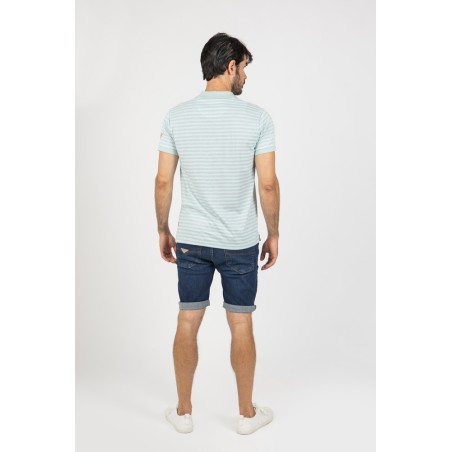 POLO MANGA CORTA LISTADO