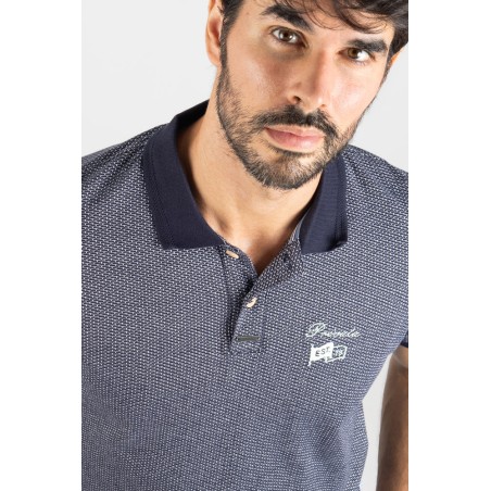 POLO MANGA CORTA TEXTURA