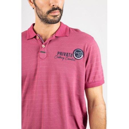 POLO MANGA CORTA TEXTURA