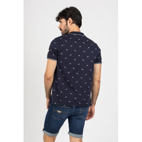 POLO MANGA CORTA ESTAMPADO