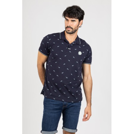 POLO MANGA CORTA ESTAMPADO