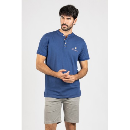 CAMISETA MANGA CORTA CUELLO MAO