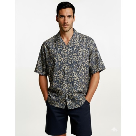 CAMISA MANGA CORTA HAWAIANA