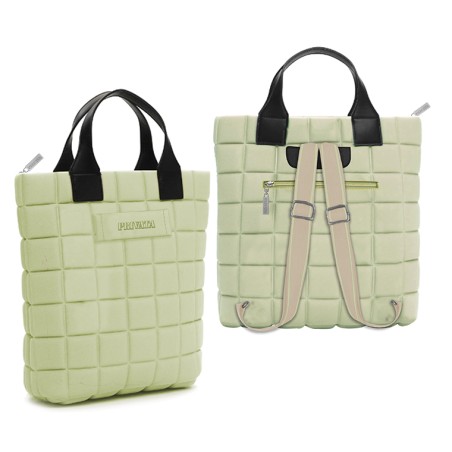 MOCHILA PU VERDE