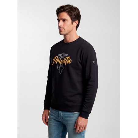 SWEATSHIRT WITH FRONT GRAPHIC PRINT