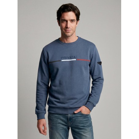 SWEATSHIRT WITH FRONT GRAPHIC PRINT