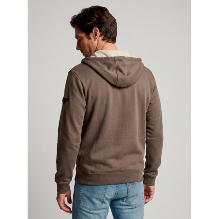 SUDADERA CON CAPUCHA ABIERTA