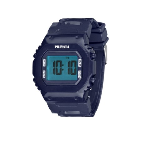 RELOJ PULSERA ANALÓGICO PRIVATA SILICONA