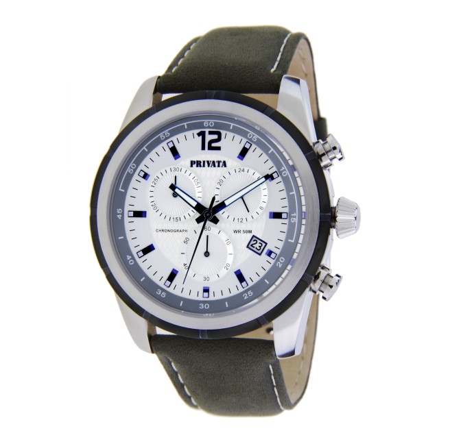 RELOJ PULSERA ANALÓGICO PRIVATA SILICONA