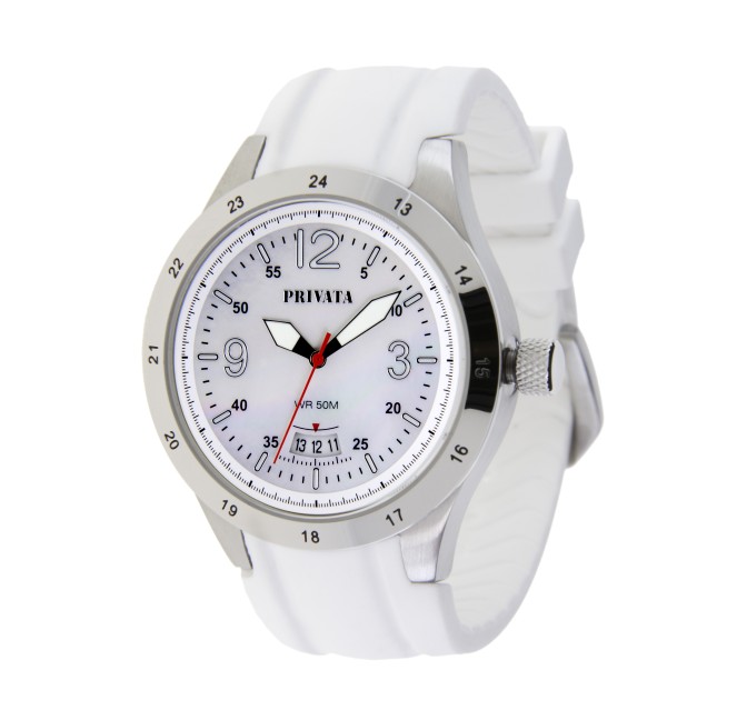 RELOJ PULSERA ANALÓGICO PRIVATA SILICONA