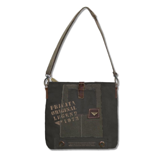 Bandolera Privata "RECYCLE" antracita