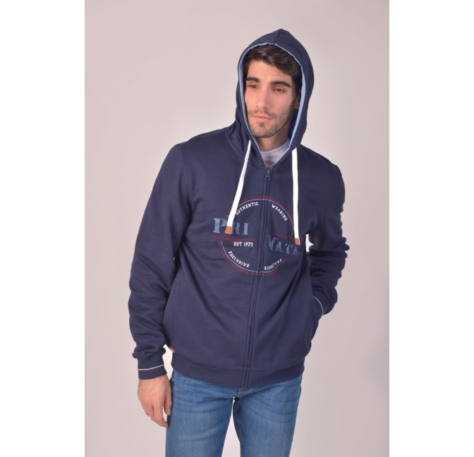 SUDADERA ABIERTA CON CAPUCHA